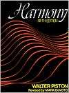 Harmony, (0393954803), Walter Piston, Textbooks   
