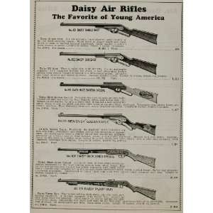  1937 Ad Daisy Air Rifle Buck Jones Buzz Barton Pump Gun 