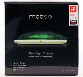 Mobee The Magic Wireless Charger for Apple Magic Mouse New Sealed 