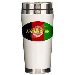  Afghanistan Flag Extra Flag Ceramic Travel Mug by 