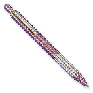  Rose Swarovski Crystal Pencil Jewelry