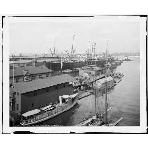 Holland America line piers,Hoboken,N.J.
