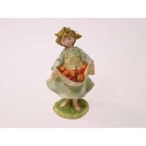  WHIMSICAL GIRL W/APPLES