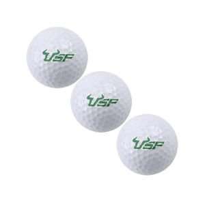  South Florida Bulls Golf Ball Set   Pack of 3 Sports 