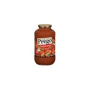 Prego Traditional Pasta Sauce   8 Pack Grocery & Gourmet Food