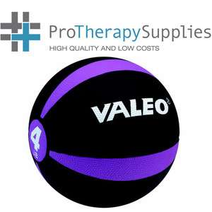 Valeo Fitness Gear Medicine Ball 4 lbs Purple  
