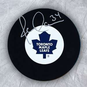  JAMIE MACOUN Toronto Maple Leafs SIGNED Hockey Puck 