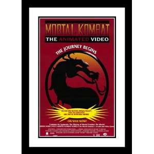 Mortal Kombat 20x26 Framed and Double Matted Movie Poster   Style A 