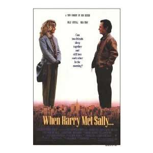  When Harry Met Sally Movie Poster, 11 x 17 (1989)
