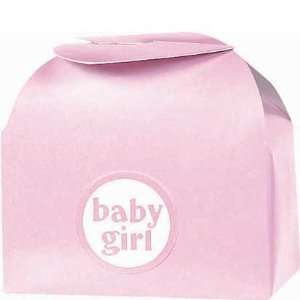  Pink Baby Favor Box Kit 24ct Toys & Games