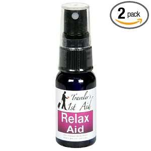 Travelers 1st Aid Phytotherapeutic Remedy, Relax Aid, 1 Ounce Bottles 
