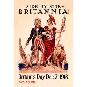  Side by Side   Britannia 20x30 poster