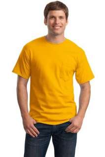 Hanes   Tagless 100% Cotton T Shirt with Pocket. 5590  