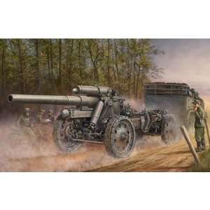    German 15cm sFH 18 Field Howitzer 1/35 Trumpeter Toys & Games
