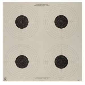   Official Pistol Target B 40/4 Targets, Per 100