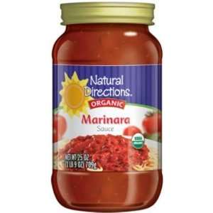 Natural Directions Organic Marinara Sauce   12 Pack  
