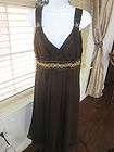 womens signature by robbie bee silk dress size 8 great