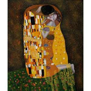  Klimt Paintings The Kiss (Fullview)