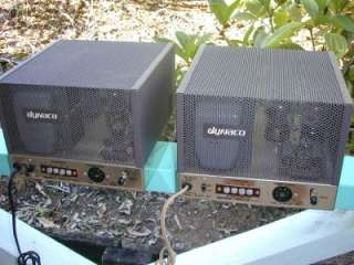 Dynaco MKIII KT88 6550 60Watt Valve mono Block Amplifiers  Nice 