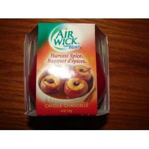  Harvest Spice Air Wick Holiday Candle Christmas Cinnamon 