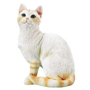  American Short Tail Cat   Collectible Figurine Statue 