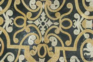 71.37 x 53.04Lovely Carpet/Rug Mosaic Marble Floor  