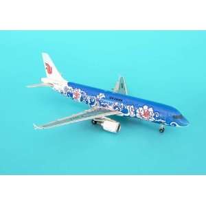  Jcwings Air China A320 1/200 Blue Mudan Livery