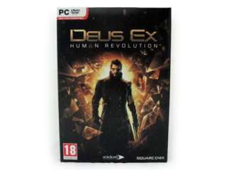 Deus Ex Human Revolution (PC, 2011)   BOXED DVD 662248910208  