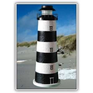 Cape Canaveral Lighthouse Tier Light Solar Powered Model