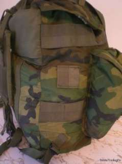 Medium Woodland Camo Alice Backpack Bag US Military USGI Surplus Pack 