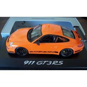  Porsche Official 911 997 GT3RS Orange/Black Trim 143 