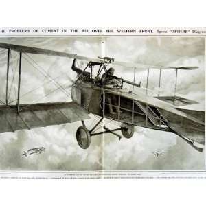    1916 GERMAN AIRCRAFT WAR CIRCULAR REVOVLING COCKPIT