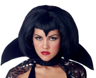 vampiress wig stylish bob cut wig with traitional widow s peak front 