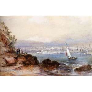  12X16 inch Martens Conrad View Of Sydney Harbour Canvas 