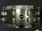 New Crush 6x14 Dark Green Sparkle Snare Drum $209.99  