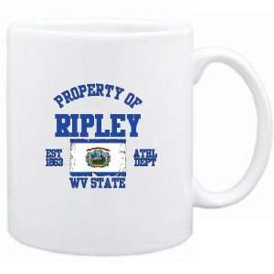  New  Property Of Ripley / Athl Dept  West Virginia Mug 