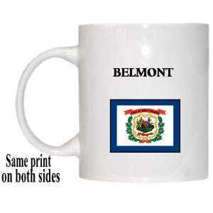  US State Flag   BELMONT, West Virginia (WV) Mug 
