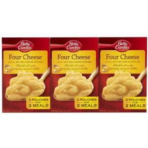 Betty Crocker Four Cheese Mashed Potatos, 6.6 oz, 3 pk  
