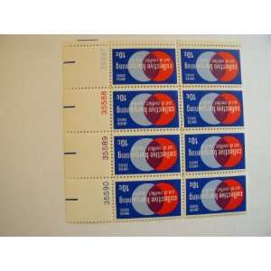  US 1975 Postal Stamps, Collective Bargaining. S# 1558, PB 