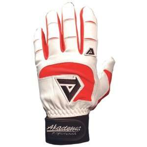 Akadema BTG475 Red Professional Batting Gloves WHITE/RED AL  