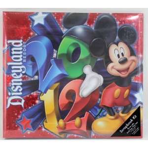  Disneyland 2012 Mickey Mouse LARGE Scrapbook Kit  Disney Parks 
