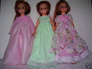 Ideal Crissy Doll Pattern makes 25 Prom Dresses  