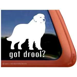  Got Drool? ~ Great Pyrenees Dog Vinyl Window Decal Sticker 
