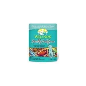 Wellness Chicken Crab Her Pouchcat Food ( 24x3 OZ)  