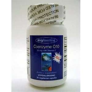Allergy Research Group Coenzyme Q10 30 Mg with Vitamin C 30 Vegetarian 