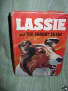 Whitman Big Little Book LASSIE & The Shabby Sheik 1968  