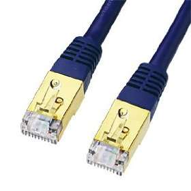   CAT7 SSTP Patch LAN Cable 7 7ft 7 ft Blue NEW 816742010159  