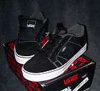MENS Vans WIDOW Vulc in Black and White SKATEBOARD SHOES MSRP$55 NEW 
