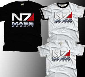 Mass Effect N7 Video Game New T Shirt S M L XL XXL XXXL  