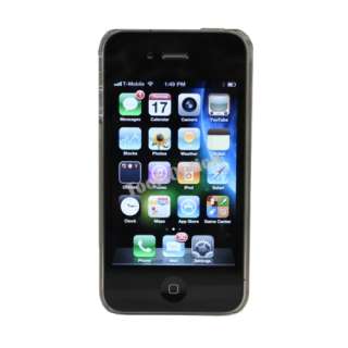 iPhone 4 Hard Ultra Thin Case Cover w/ Screen Protector  